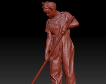 3d Printed figure - female 023