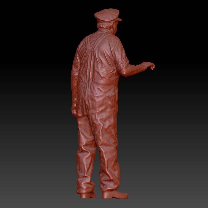 3d Printed Figure - Driver 011 - Etsy
