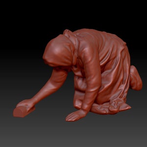 3d Printed figure - female 053