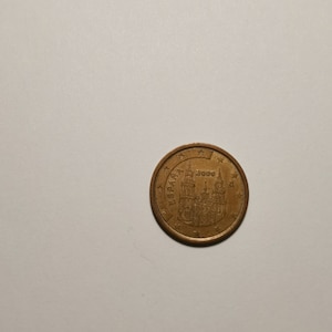 Euro cent coins