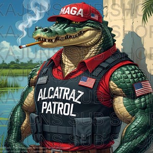 Maga Alcatraz Gator