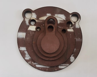 Hardox500 / AR500 gong shooting target IPSC IDPA USPSA