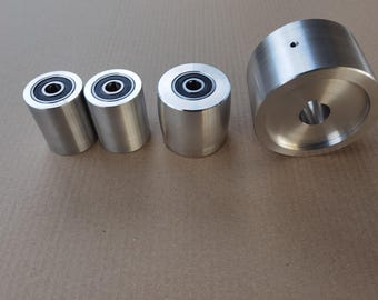 Belt grinder sander roller set 60mm (2,36 inch)