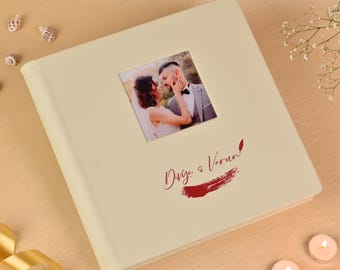 Premium Wedding Layflat Photo Album | Flush Mount Album | Leatherette Album | Customized Photobook | Personalized Photo Album, Photobook |
