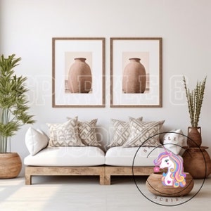 Boho Bliss: 10 Neutral Aesthetic Frame Mockup | Digital | Perfect for Art, Photos, and More. Stylish Stock Photo | Template Frame Art