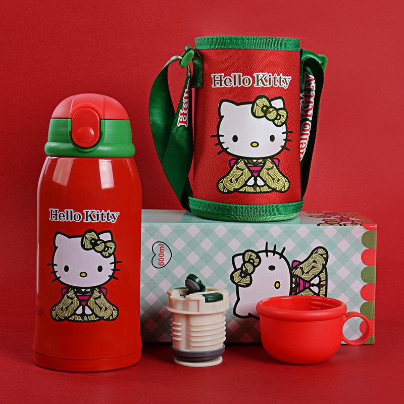 Hello Kitty サーモスカップ 600ml HELLO KITTY Multi-purpose Thermos Kettle 600ml - Etsy