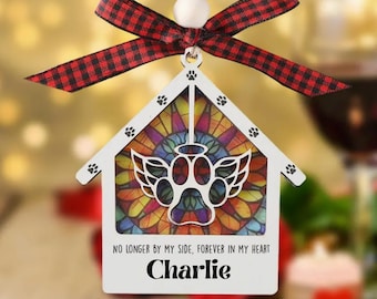 Regalo personalizado de condolencia por la pérdida de un perro, atrapasol conmemorativo personalizado para perros, regalo conmemorativo para perros, regalo de pérdida de un perro, regalo de recuerdo para perros