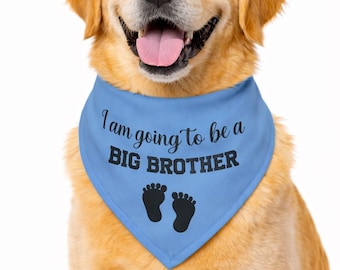 Big Brother Dog Bandana – Pregnancy Announcement