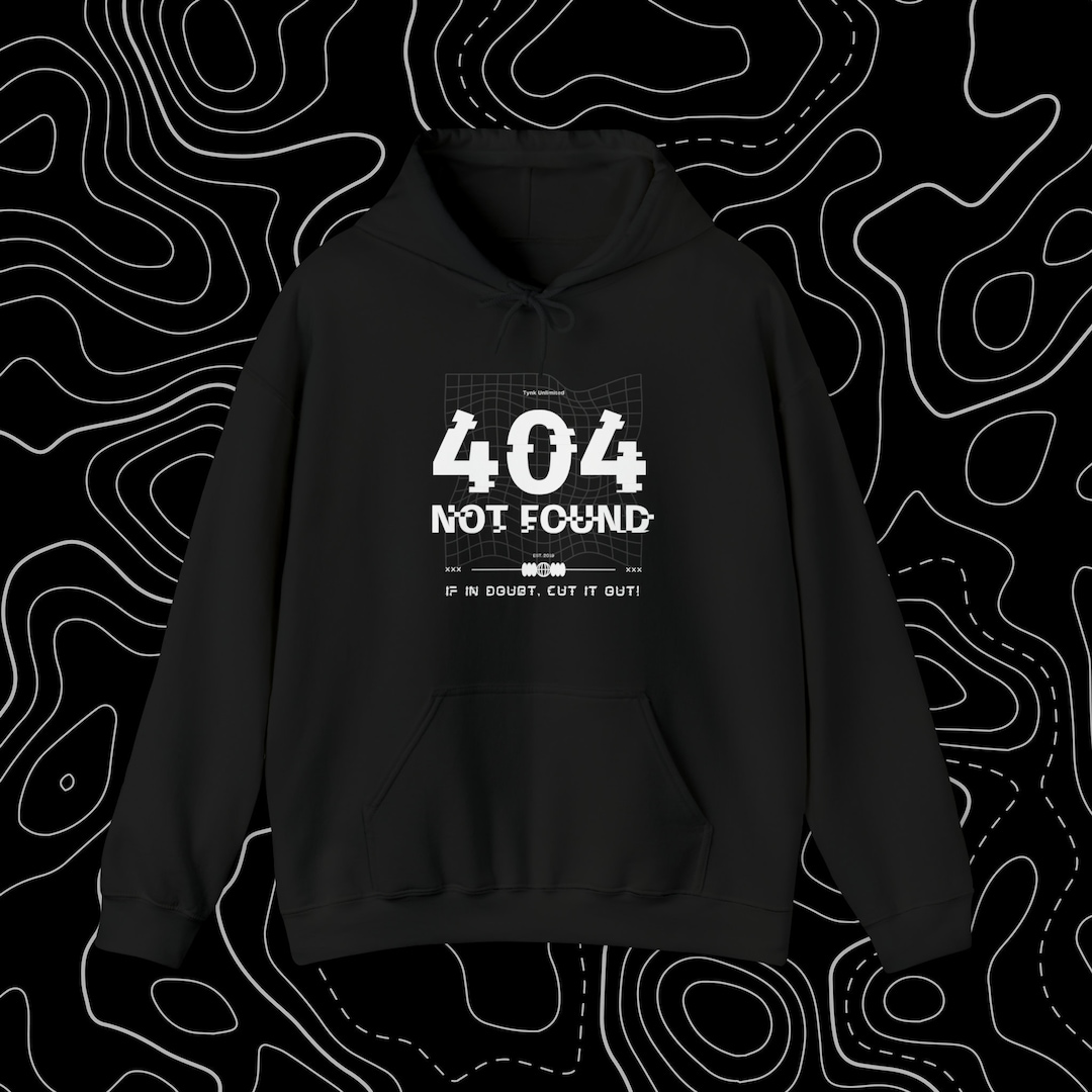 Unisex 404 Not-found Hooded Sweatshirt Hoodie - Etsy Unisex 404 Not-found Hooded Sweatshirt Hoodie - Etsy