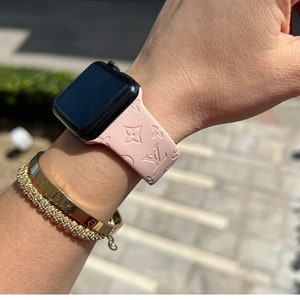 Upcycled Gucci & Louis Vuitton Apple Watch bands & Samsung Galaxy Watch  bands