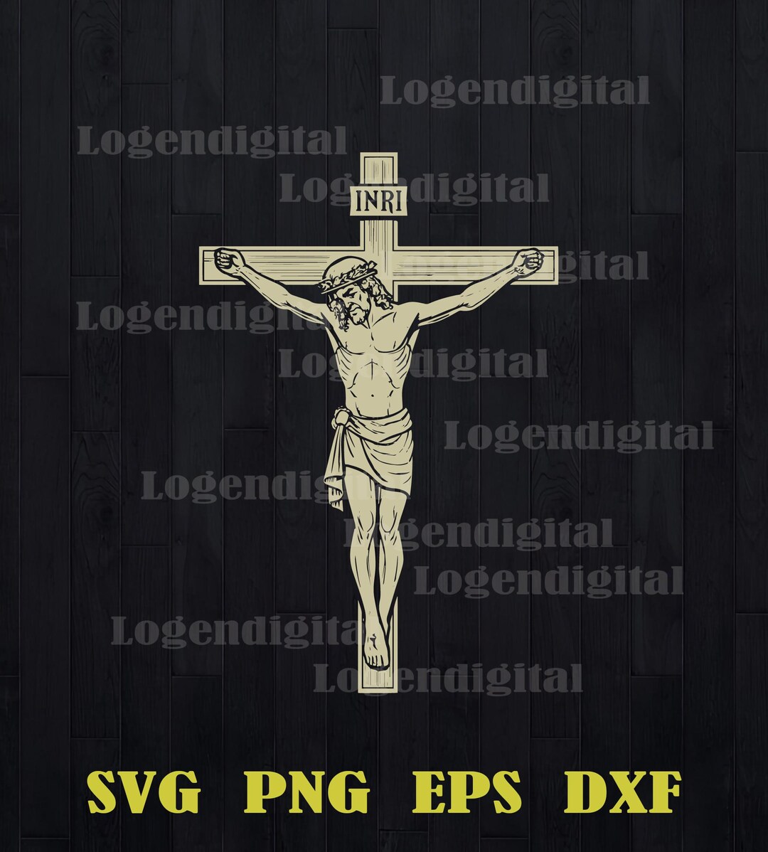 イエス・キリストの十字架 Inri シンボル SVG、イエス・キリスト SVG