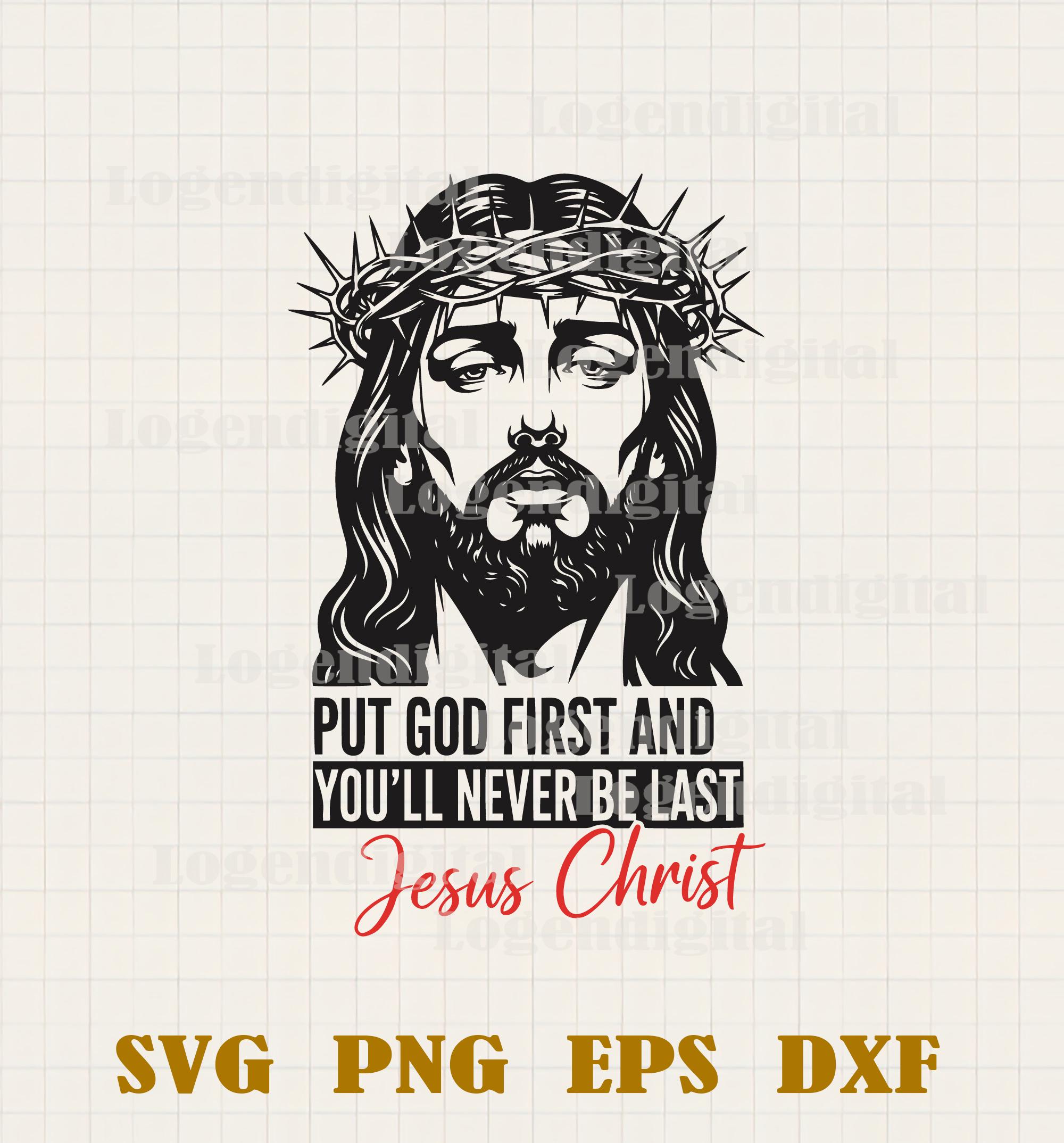 Put God First Svg - Etsy