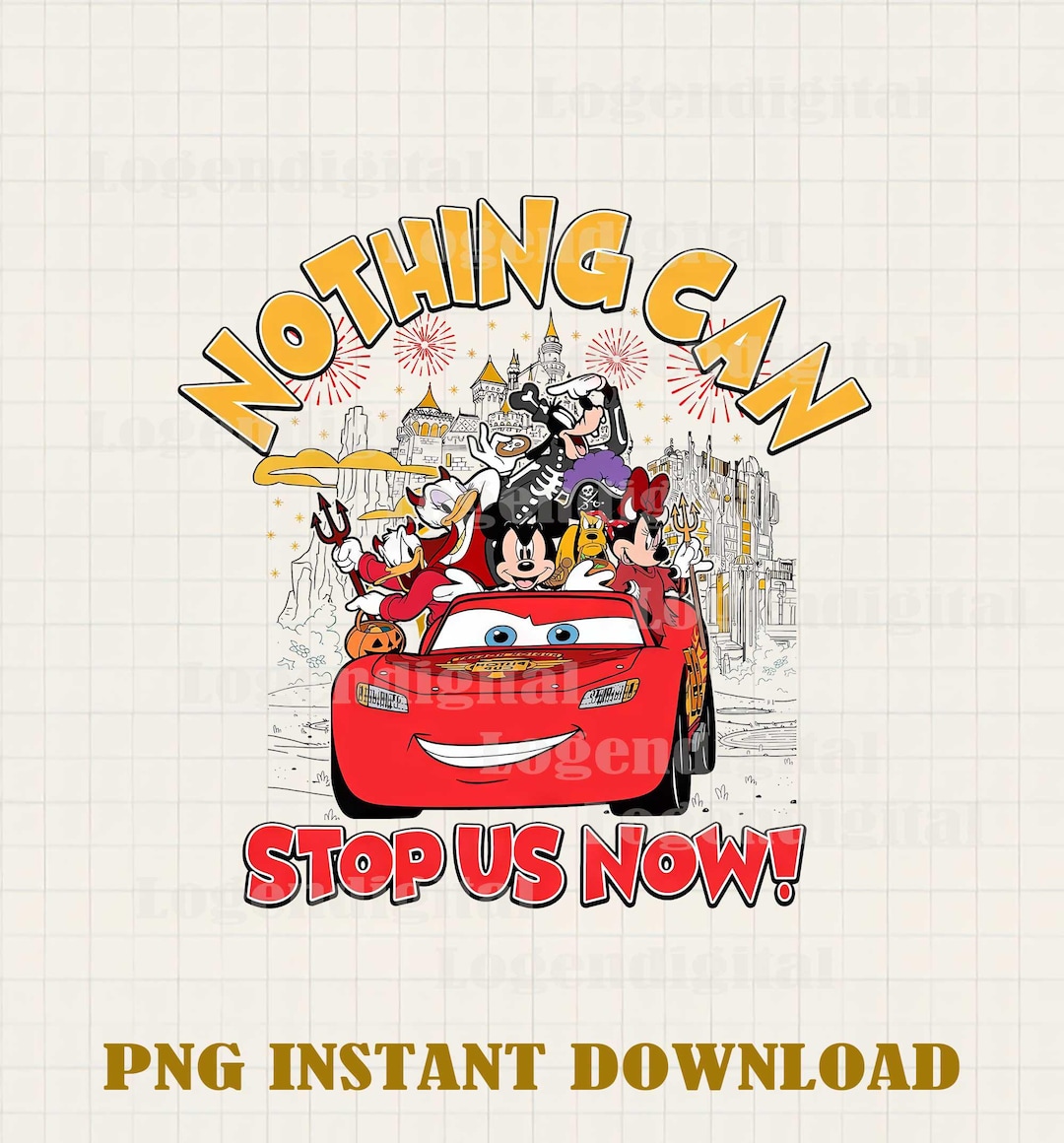 Nothing Can Stop Us Now Disney Characters Png, Halloween Disney Cars ...