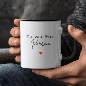 Godfather Announcement Mug &quot;You are going to be Godfather&quot;, Do you want to be my Godfather Mug, Godfather Gift, Godfather Request, Pregnancy Announcement, Birth