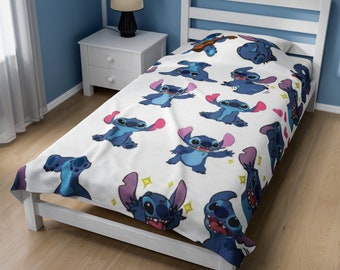 Velveteen Plush Blanket Stitch