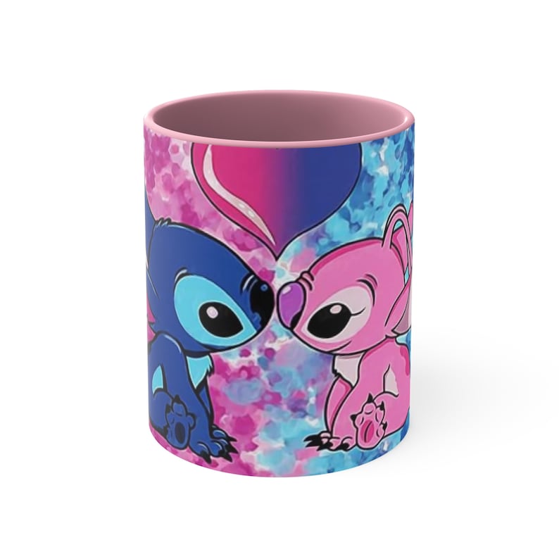 Stitch Accent Coffee Mug, 11oz image 1
