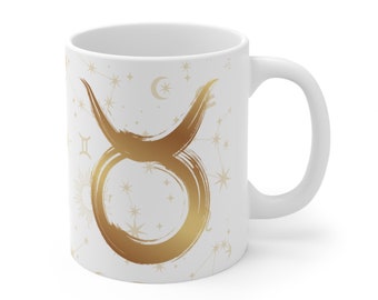 Ceramic Zodiac Signs Mug - TAURUS