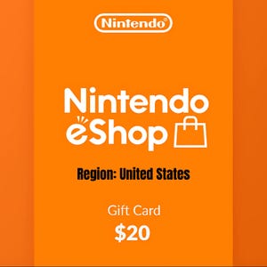 Nintendo eShop Prepaid Card 20 USD Key - VERENIGDE STATEN | Snelle levering
