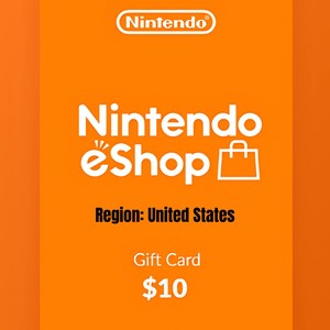Nintendo eShop Prepaid Card 10 USD-sleutel - VERENIGDE STATEN | Snelle levering