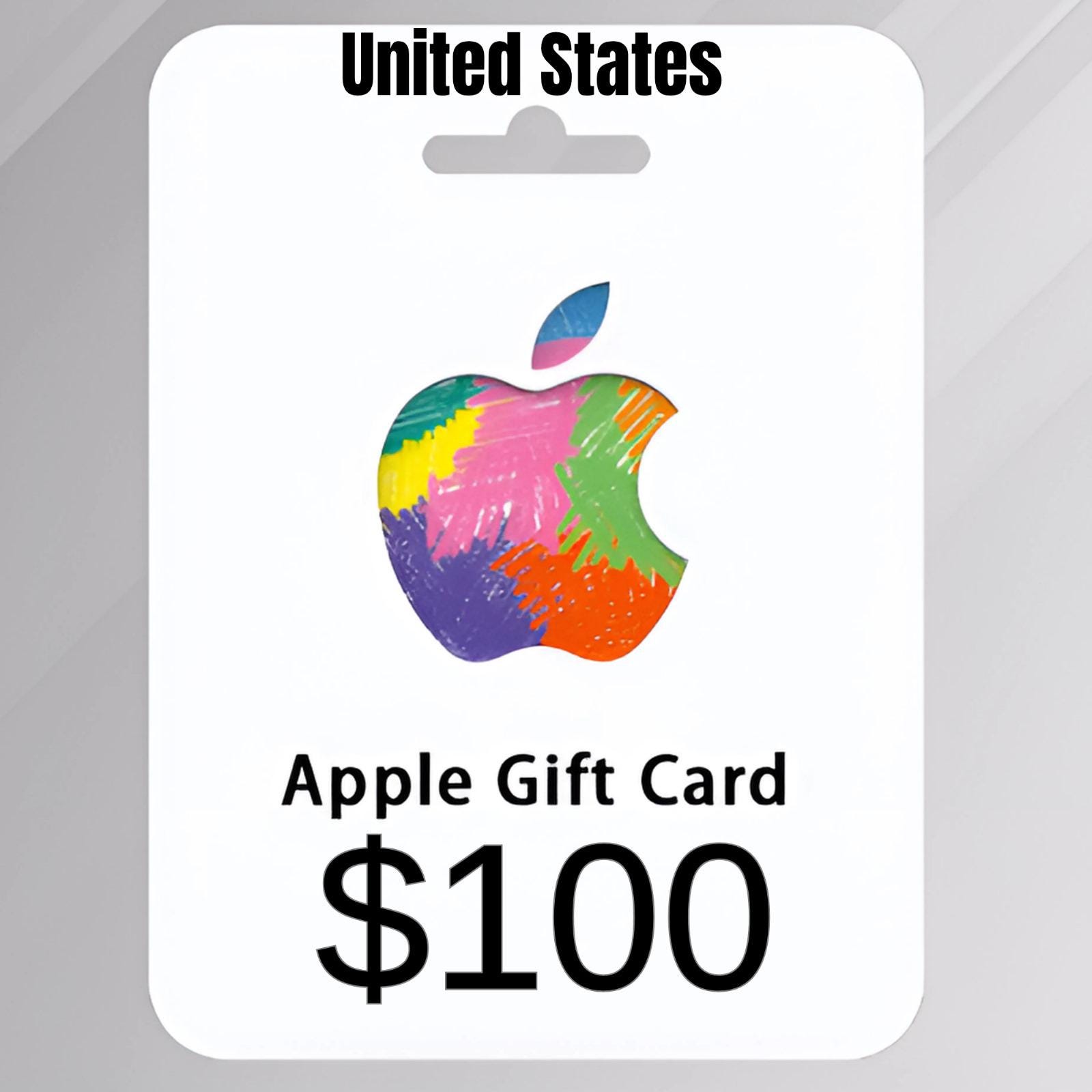 Apple Gift Card 100 USD - US Region - App Store & iTunes - Fast Delivery