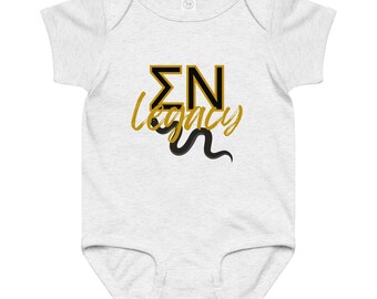 Sigma Nu Legacy Baby Onesie