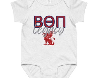 Beta Theta Pi Legacy Baby Onesie