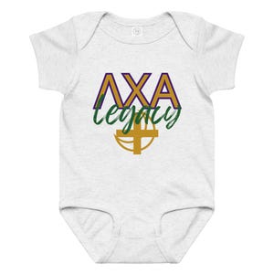 Lambda Chi Alpha Legacy Baby Onesie
