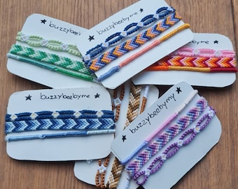 Friendship bracelets set of 3