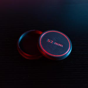Custom Lens Filter Case V2 | Compact Screw-On Travel Storage | Fits ND CPL Mist UV