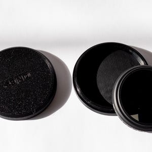 Estuche para filtros de lente de 82 mm: almacenamiento de viaje compacto con rosca para filtros de cámara imagen 4