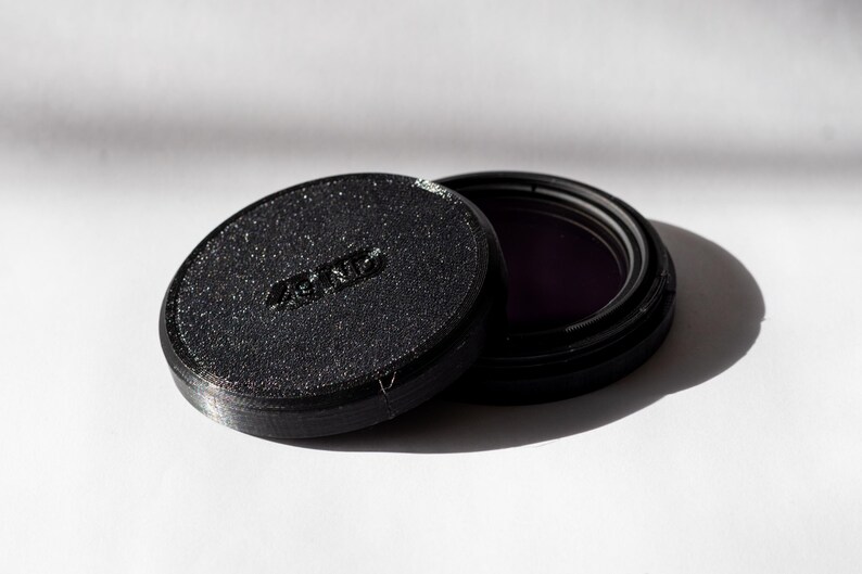 Estuche para filtros de lente de 82 mm: almacenamiento de viaje compacto con rosca para filtros de cámara imagen 2