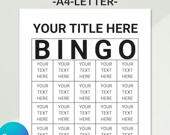 May include: A black and white bingo card with the word "BINGO" in large letters at the top. The card has a 5x5 grid with the words "YOUR TEXT HERE" in each square.