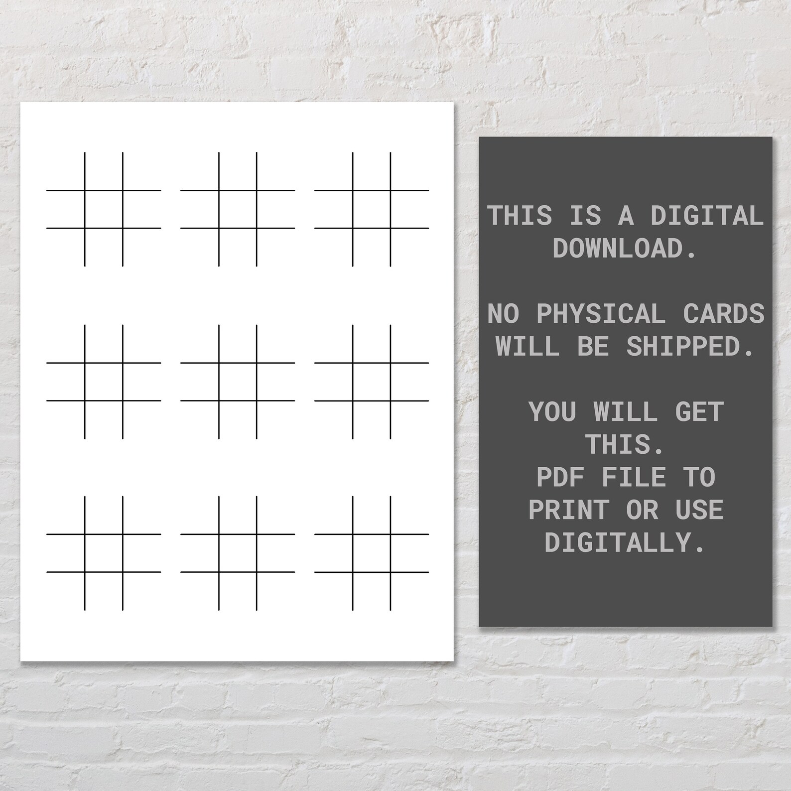 Printable Tic Tac Toe Game | Tic Tac Toe Game Sheet | Game Activity ...