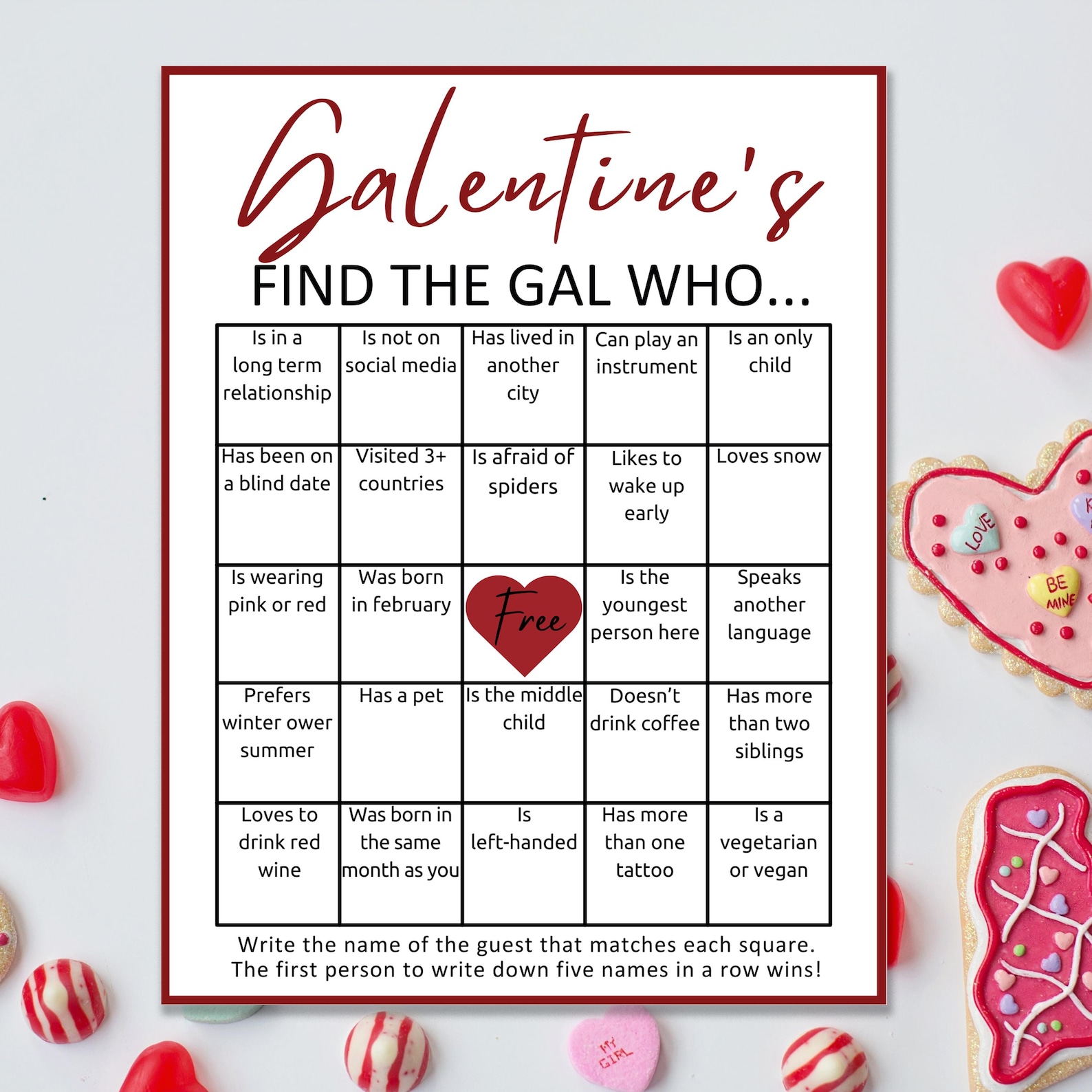 Take A Look About Galentines Game Ideas