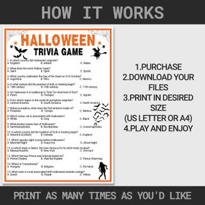 Halloween Party Game Bundle | Halloween Games Printable | Halloween ...