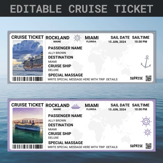Carnival Cruise Tickets | Cruise Ticket Download | Royal Caribbean