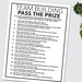Team Building Games | Team Building Pass the Prize Game | Office Team ...