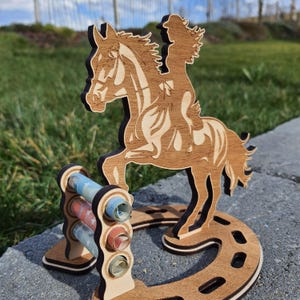 Reiter Geschenk | Geldgeschenk Pferd | Wunscherfüller Sattel | Reiter und Reiterin | Geschenkverpackung | Deko Pferd | Gutschein Reitstunden