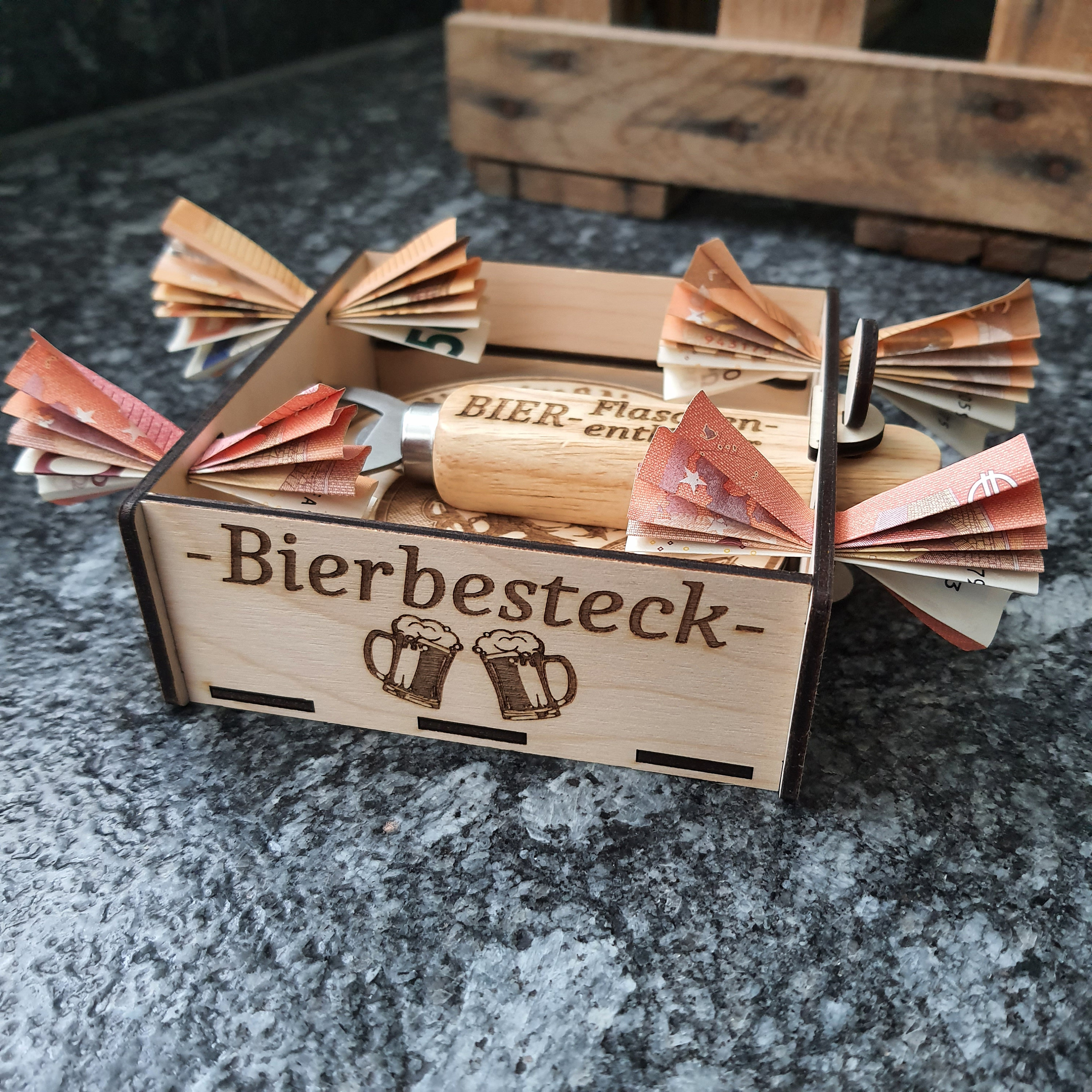 Biergeschenk Geschenkset Bier Biergarten Männer Geschenk Geburtstag ...