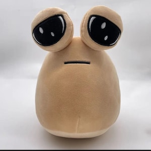 New My Pet Alien Pou Plush Toy Doll Kawaii Alien Stuffed Plush Game Plush  Animal Pou Doll Birthday Gift For Children