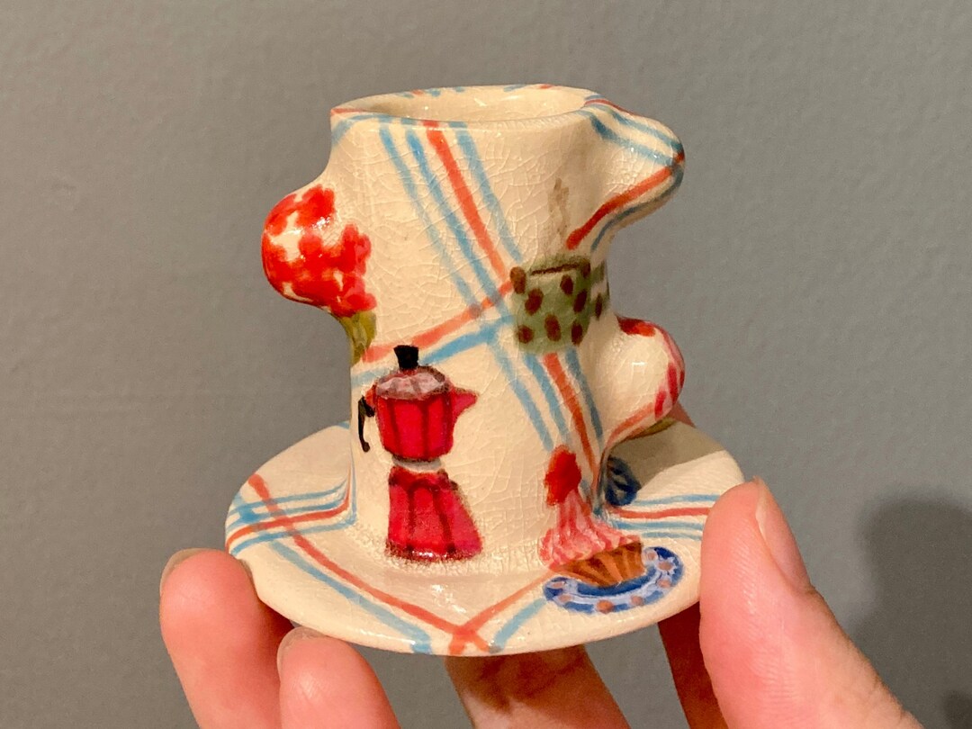 Handmade Art, Handmade Gift, Handmade Decor, Handmade Ceramic, Christmas Gift, Gift, Candle