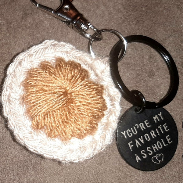 ASSHOLE keychain