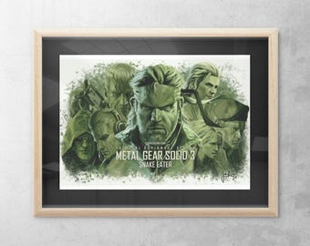 Metal Gear Solid 3 Faces