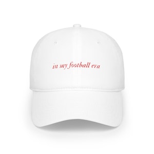 in my football era baseball hat