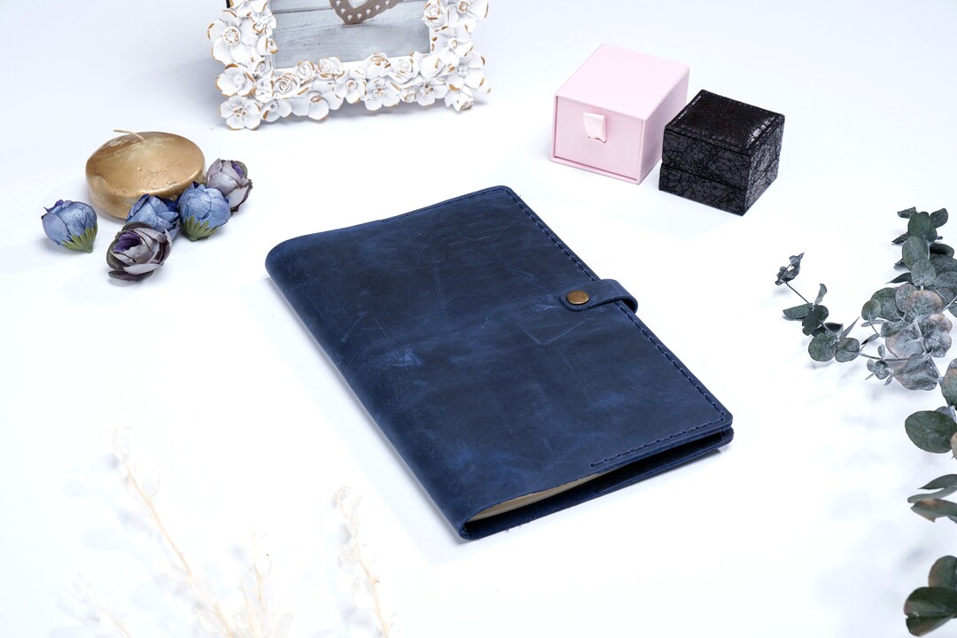 Rustic Refillable Personalized Leather Journal: Handcrafted Rustic A5 Refillable Notebook ...