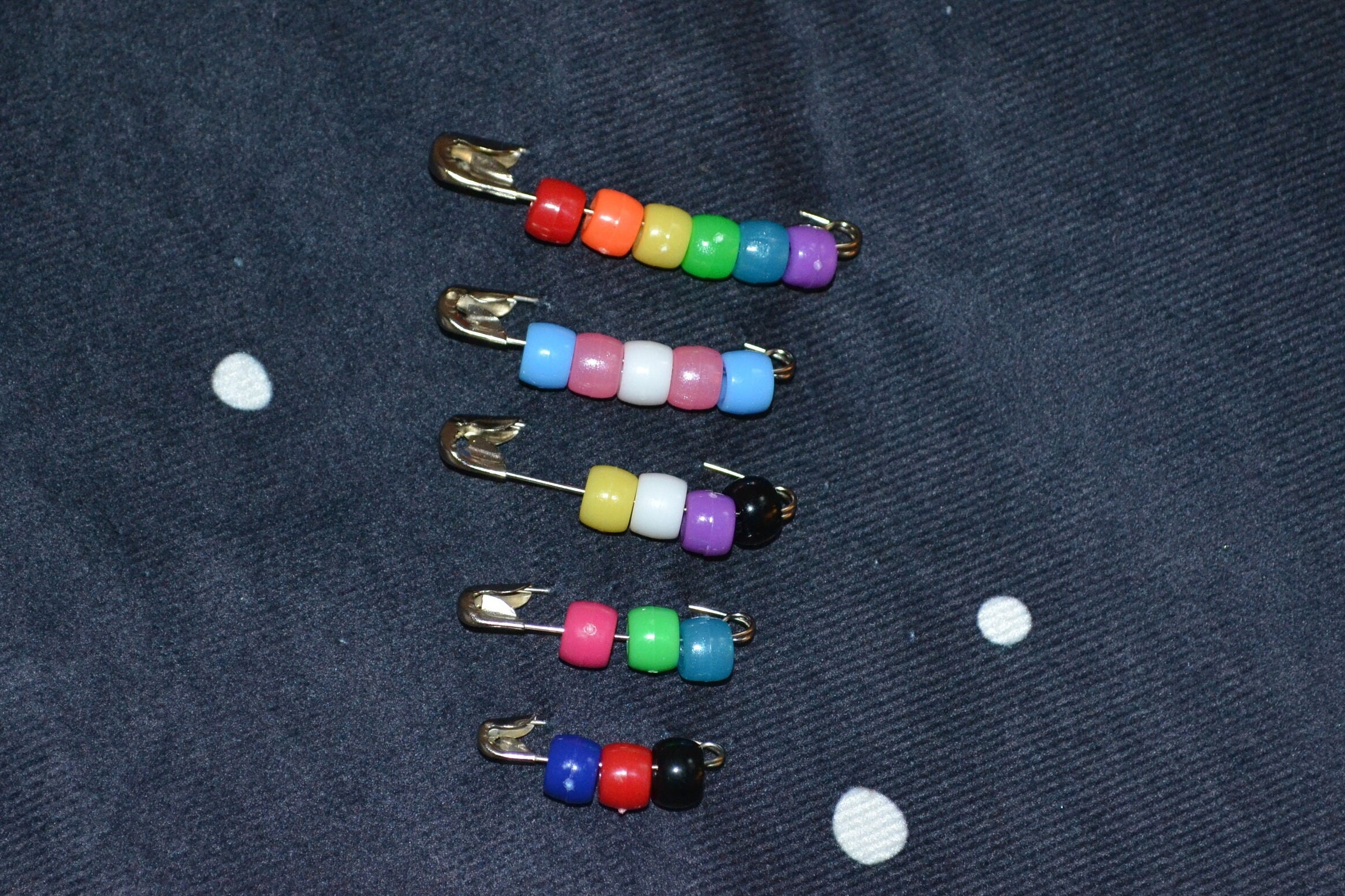 Coiless Ball End Safety Pins Anti Snag Free & Jewellery Bead Craft in 3  Sizes 