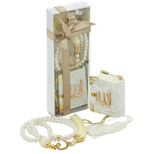 Regali islamici, Mini set regalo Corano Tasbih, Bomboniere per matrimonio, Bomboniere per feste islamiche, Regalo di matrimonio musulmano, Set islamico, Scatola regalo Eid, Regalo Nikkah