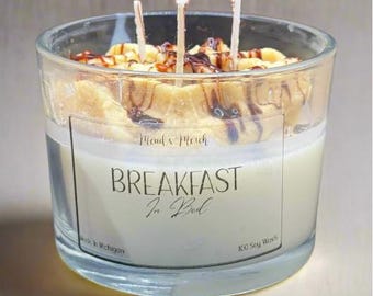 Vela de desayuno en la cama de 12 oz