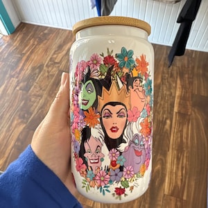 Villains Glass cup 16oz