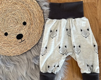 Pumphose Baby ‚Fuchs‘ // Mitwachshose, Hose, Kinder, Baby, Junge, Mädchen, Babyhose